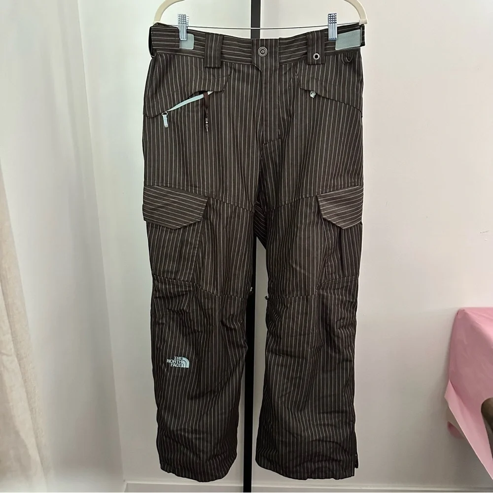 The North Face Brown Cargo Pants with Adjustable Waist